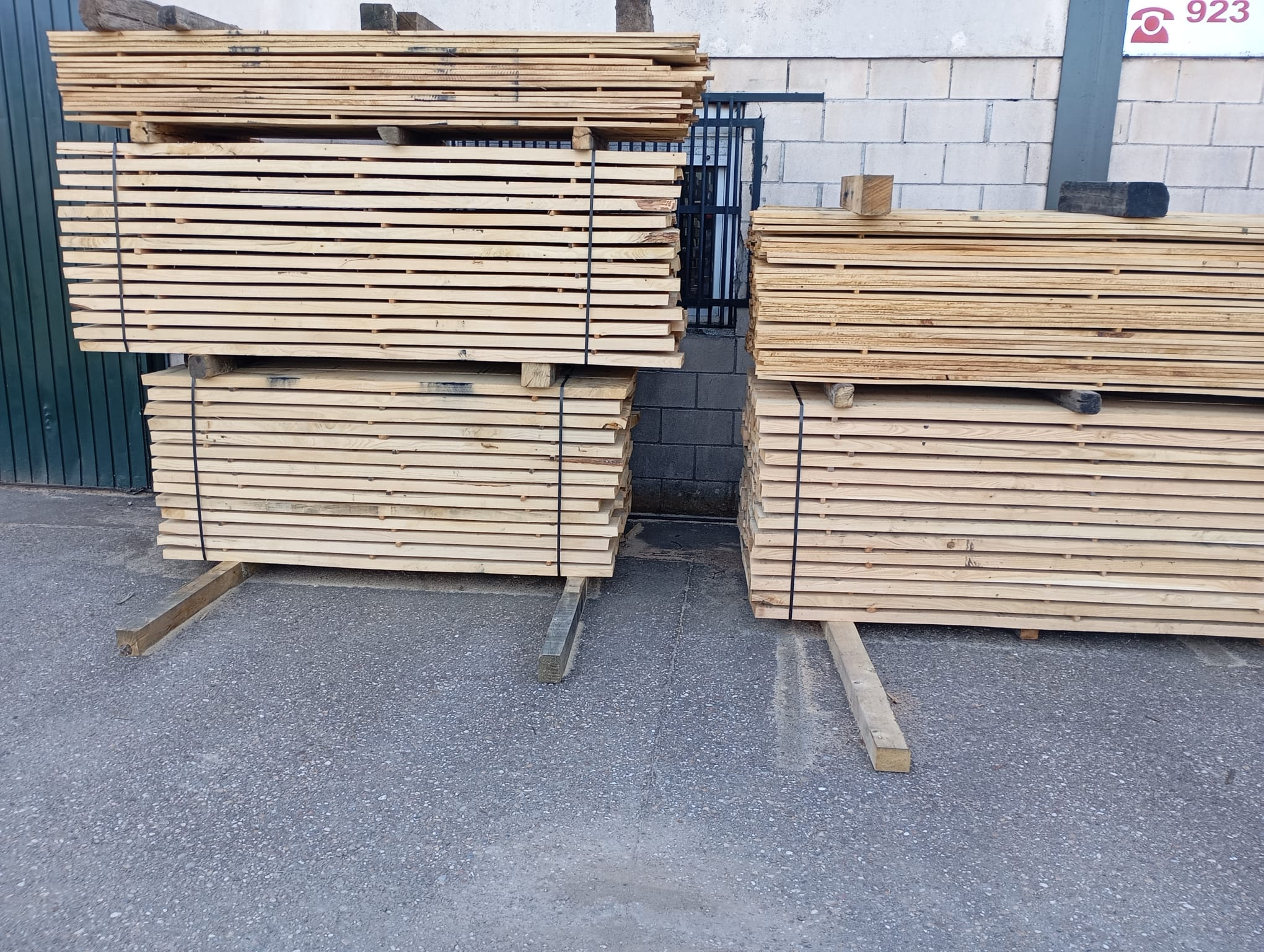 Tablas apiladas