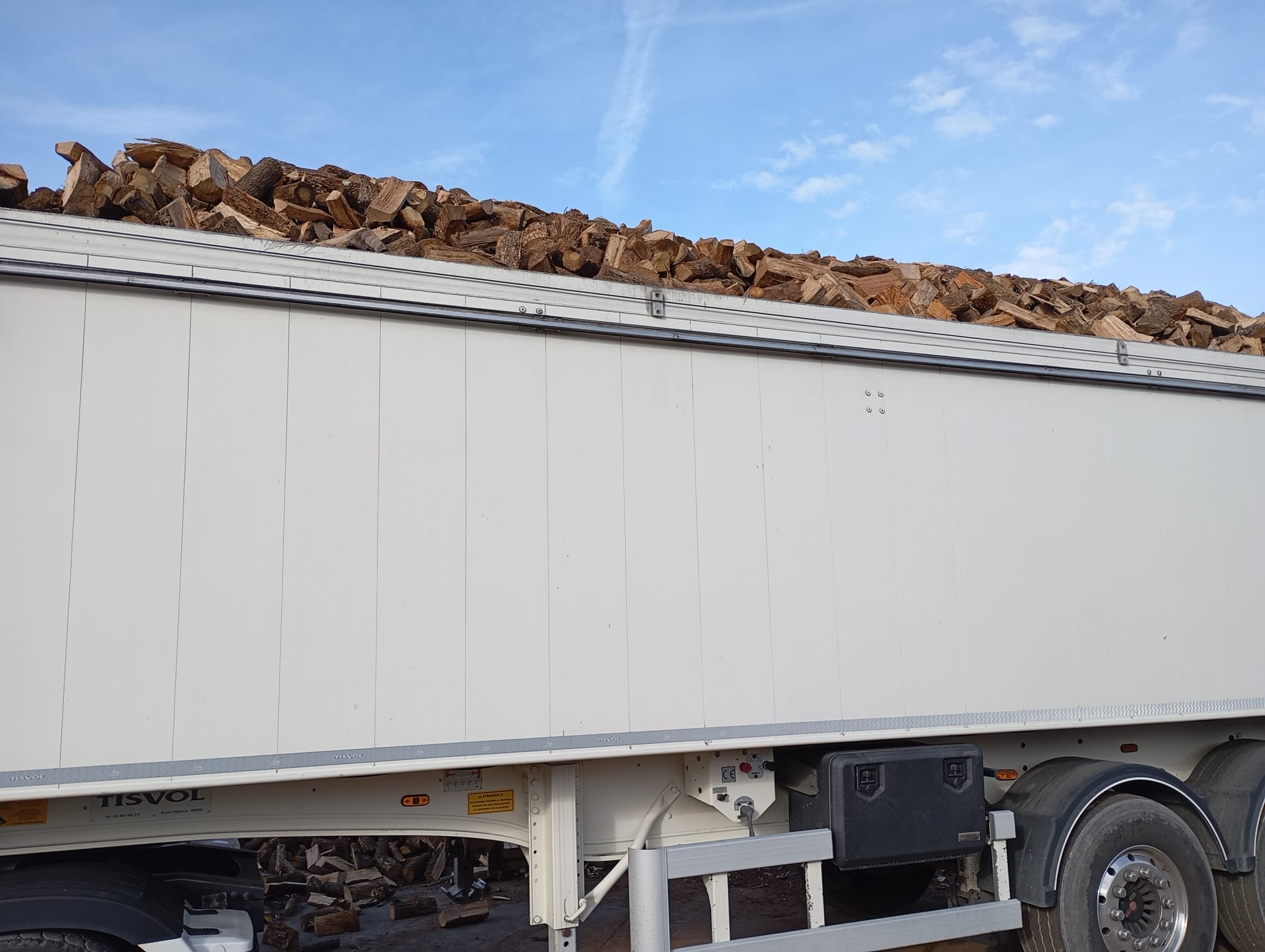 Trailer cargado